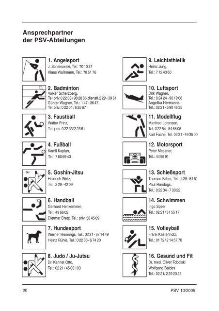 10/2005 Werde Mitglied bei uns. Wir suchen âMacherâ - Polizei Sport ...