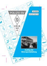 PSV - Polizei Sport Verein Koeln 1922