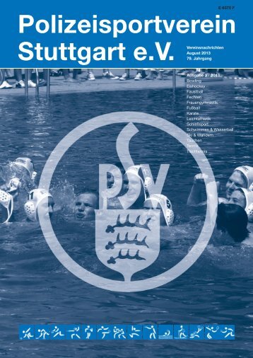 Schwimmen & Wasserball - Polizeisportverein Stuttgart eV