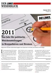 Der Weserblick - DIE LINKE in Bremen