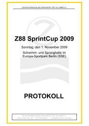 Z88 SprintCup 2009, Berlin - PSV Cottbus 90 eV Abteilung ...