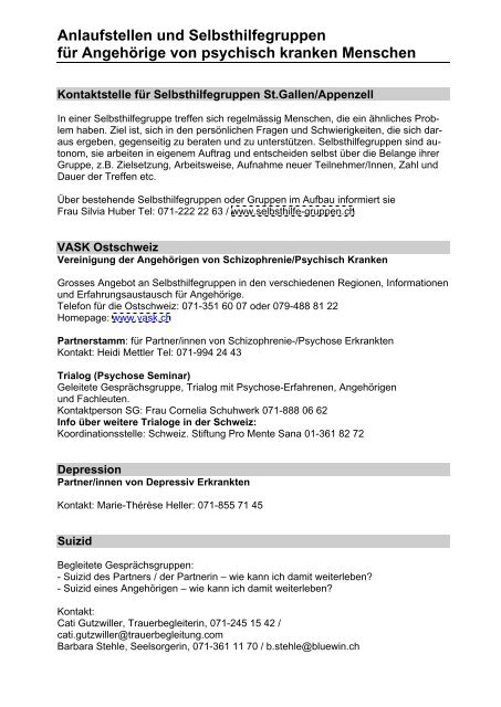 Selbsthilfe_Angehoerige06.pdf - Kantonale Psychiatrische Dienste ...