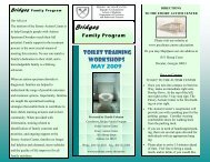 Toilet Training April 2009 - Emory Psychiatry - Emory University