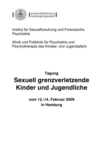 Sexuell grenzverletzende Kinder und Jugendliche - Psychologie ...