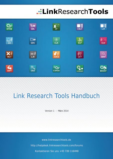 Link Research Tools Handbuch