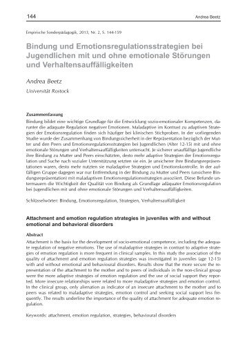 Beitrag als PDF - Psychologie-aktuell.com