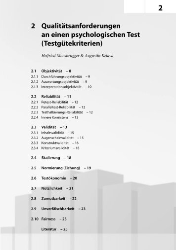 Probeseiten lesen - Psychologie-studium.info