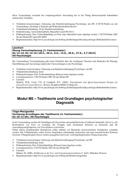 Kommentiertes Vorlesungsverzeichnis BSc SoSe 2013 - Institut fÃ¼r ...