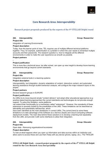 project proposals - Institut fÃ¼r Psychologie