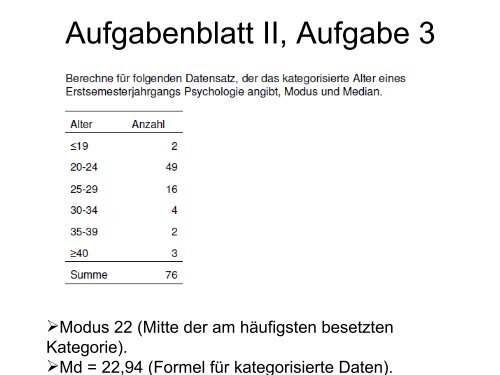 Dispersion und Verteilung