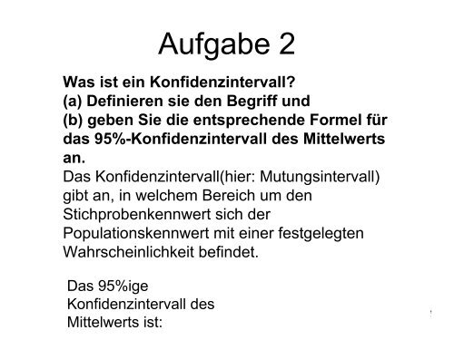 Wahrscheinlichkeit II