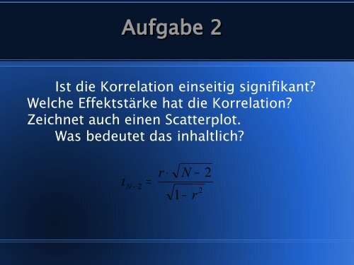 Koeffizienten/Regression