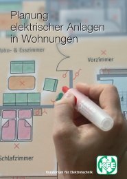 Planung elektrischer Anlagen in Wohnungen Planung elektrischer ...