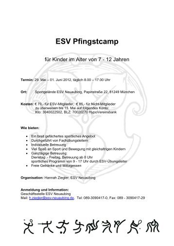 ESV Pfingstcamp - ESV Neuaubing