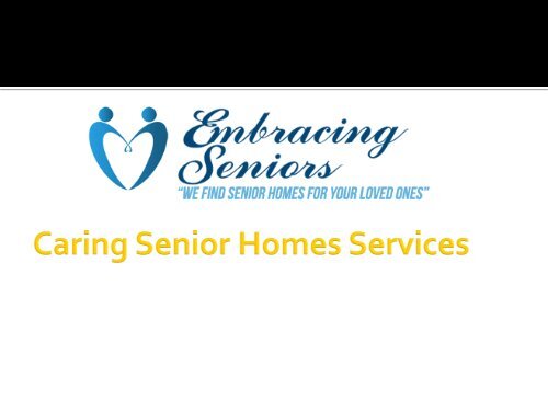 Caring Senior Homes Services