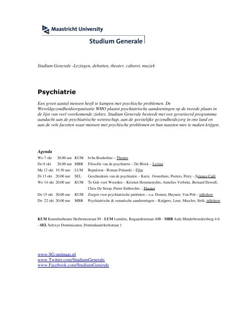 Psychiatrie - Psychology and Neuroscience