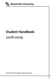 Student Handbook (pdf) - Psychology and Neuroscience ...