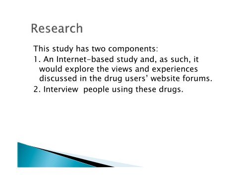 A qualitative/quantitative research of online drug abuse communit ...