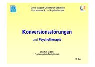 KonversionsstÃ¶rungen - Psychosomatik & Psychotherapie ...