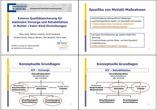 Externe Qualitätssicherung in Mutter-/Vater-Kind-Einrichtungen für ...