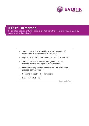 TEGOÂ® Turmerone