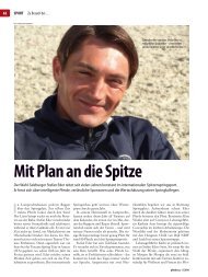 Mit Plan an die Spitze