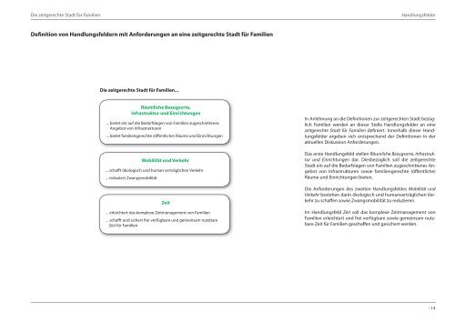 Die zeitgerechte Stadt für Familien - Lehrstuhl für Planungstheorie ...