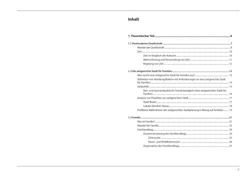 Die zeitgerechte Stadt für Familien - Lehrstuhl für Planungstheorie ...
