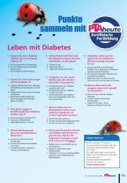 Leben mit Diabetes - PTAheute