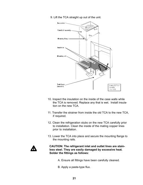 HX Series Chiller Service Manual General Service ... - Chiller City