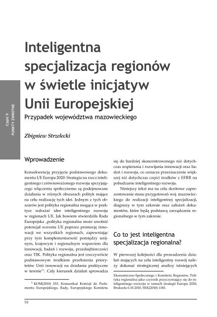 SpoÅeczny wymiar kryzysu â lekcja dla przyszÅoÅci - Polskie ...