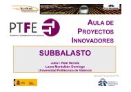 subbalasto - Plataforma TecnolÃ³gica Ferroviaria EspaÃ±ola