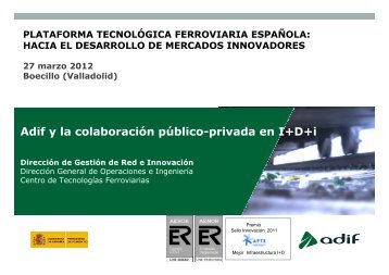 Proyecto CONVERFER - Plataforma TecnolÃ³gica Ferroviaria EspaÃ±ola