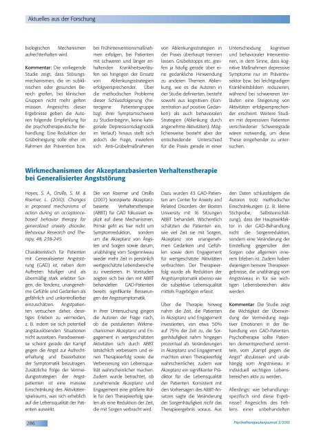 journal Psychotherapeuten - Psychotherapeutenkammer NRW