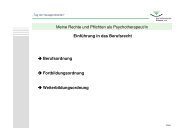 PrÃ¤sentation Nina Varasteh, PTK NRW - Psychotherapeutenkammer ...