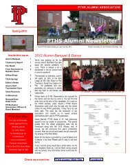 Spring 2012 Newsletter - Port Townsend School District