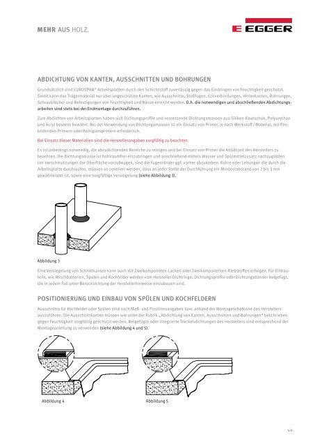 EUROSPAN® Arbeitsplatten (PDF)