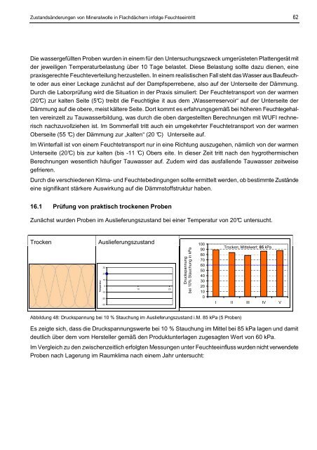 Zustandsänderungen von Mineralwolledämmstoffen in ... - PU Europe