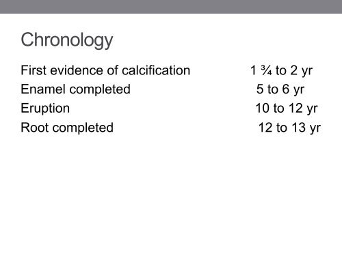 Mandibular PREMOLARS