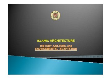 ISLAMIC ARCHITECTURE - Pharos University in Alexandria