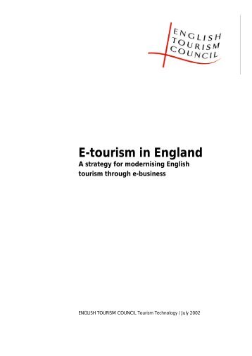 E-tourism in England a strategy .pdf