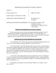 ARMED SERVICES BOARD OF CONTRACT APPEALS ... - PubKLaw