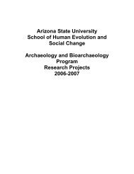 List of current research projects by archaeology faculty (pdf)