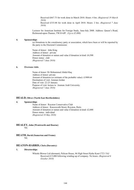 PDF version - United Kingdom Parliament