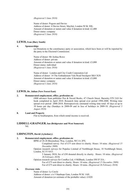 PDF version - United Kingdom Parliament