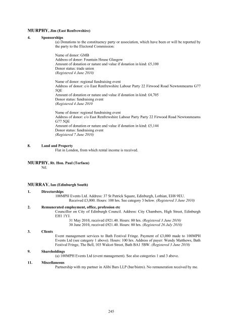 PDF version - United Kingdom Parliament