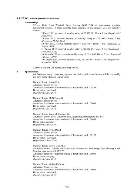 PDF version - United Kingdom Parliament