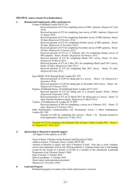 PDF version - United Kingdom Parliament