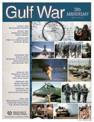 Gulf War 20th Anniversary - Public Health - US Department of ...