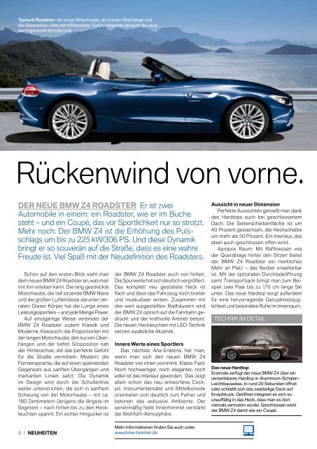 BMW Niederlassung Bremen - Publishing-group.de